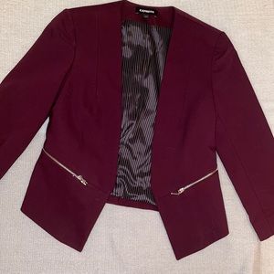 Like NEW. Express Cutawayway blazer